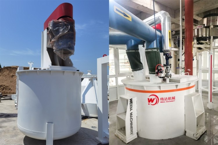 Pouring Mixer For Aac Block